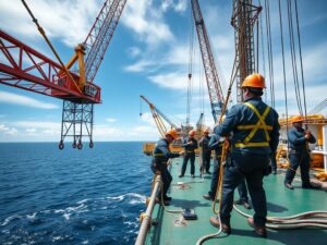 formation au travail en hauteur en milieu offshore