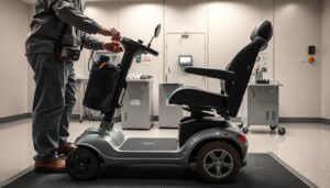 Contrôle de sécurité d'une plateforme individuelle roulante