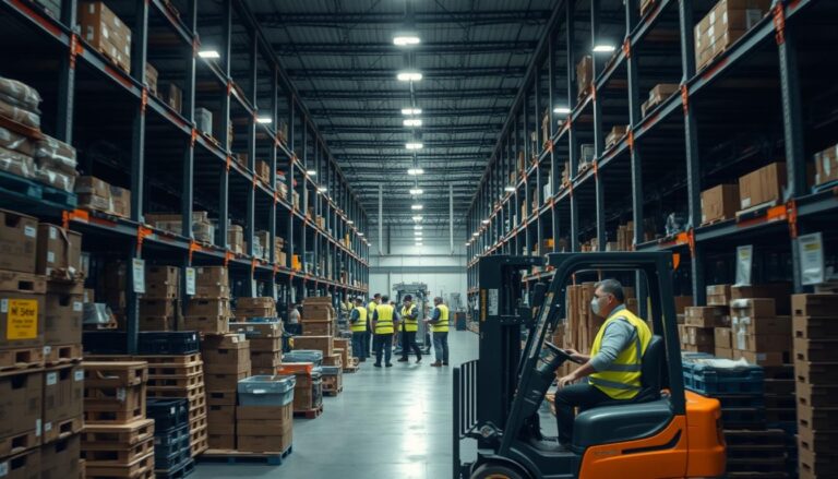 Sécurité du levage en industrie et en entrepôt