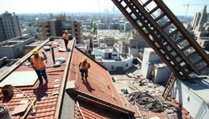 risques professionnels en toiture