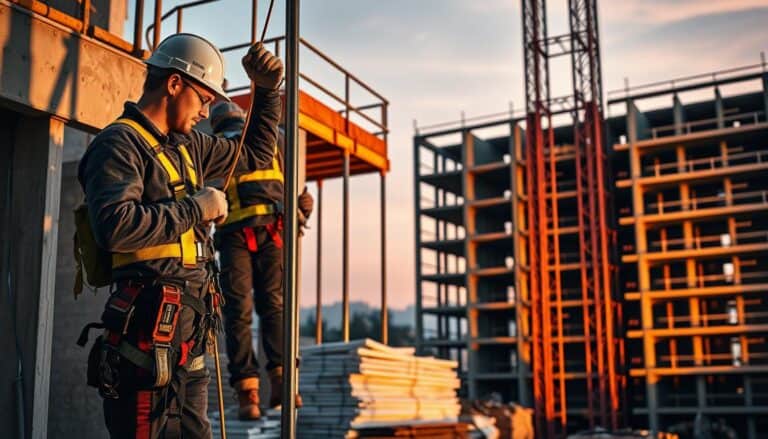 sécurité travail en hauteur